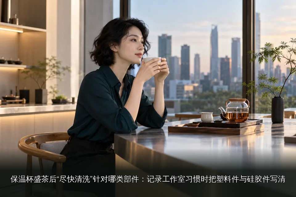 年轻女性品茶主题图｜深圳·现代设计茶吧